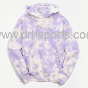 Light Purple Tie Dye Hoodie Manufacturers, Wholesale Suppliers in USA